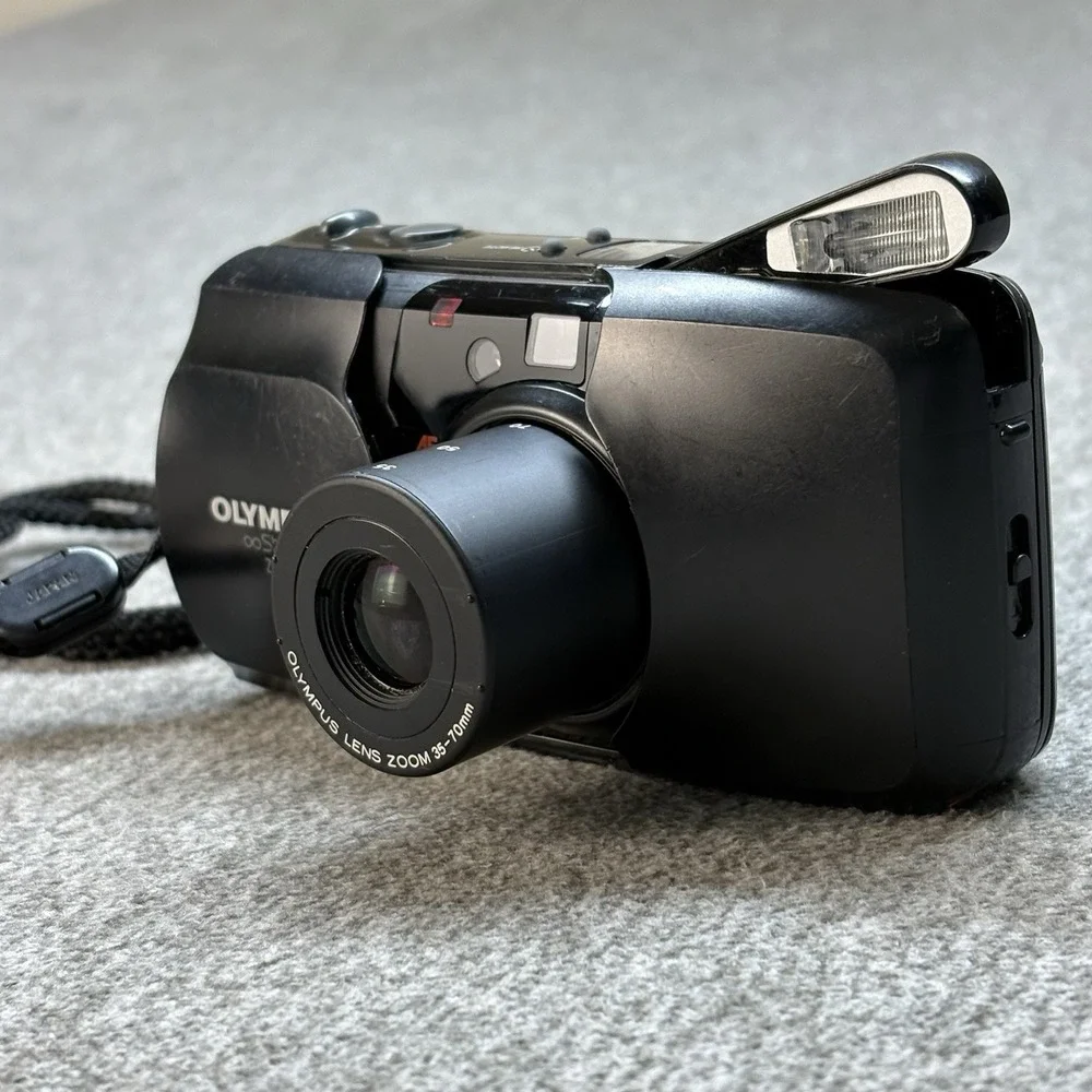 Olympus Infinity Stylus Zoom 35mm Film Camera‎ Point & Shoot TESTED